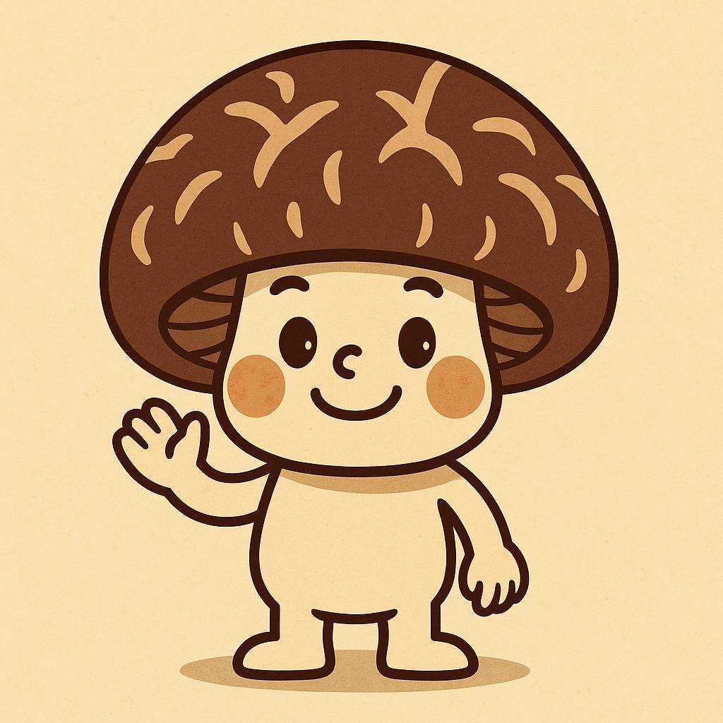 KinoKo Mushroom Mascot